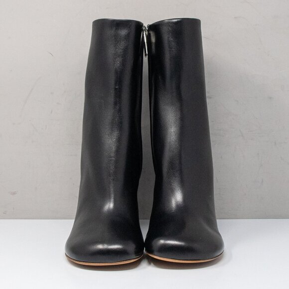 Off-White Tonal Spring 110mm Black Leather Boots, Size 41 EU (11 US) - Picture 6 of 7